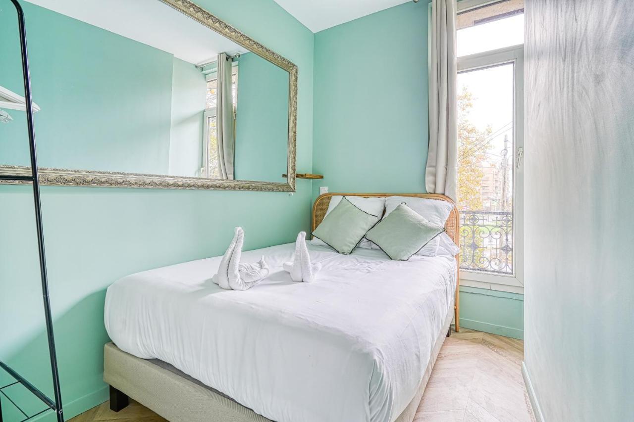 Appartement Proche Parc Monceau #17Eme #Arcdetriomphe - Gourgaud Paris Bagian luar foto