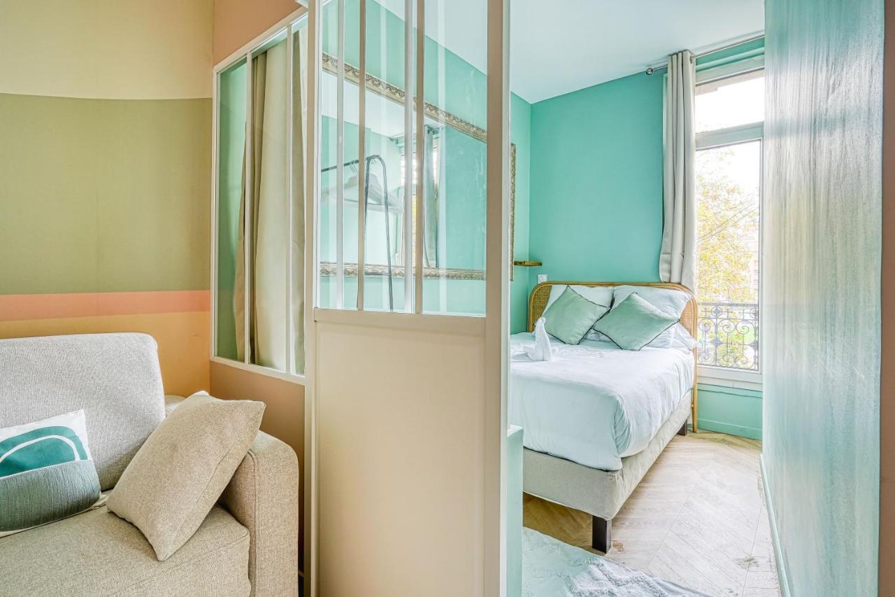 Appartement Proche Parc Monceau #17Eme #Arcdetriomphe - Gourgaud Paris Bagian luar foto